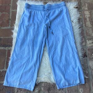 Vintage America Boho Light Wash Pull-On Pants Size S